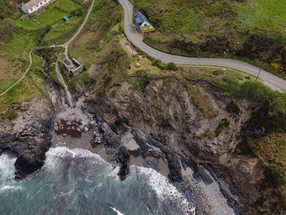 Cliff-Top Cottage On Coast Path W/Panoramic Views Trevine 외부 사진