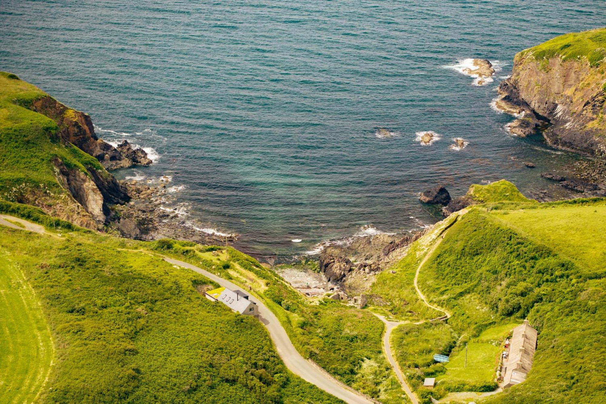 Cliff-Top Cottage On Coast Path W/Panoramic Views Trevine 외부 사진
