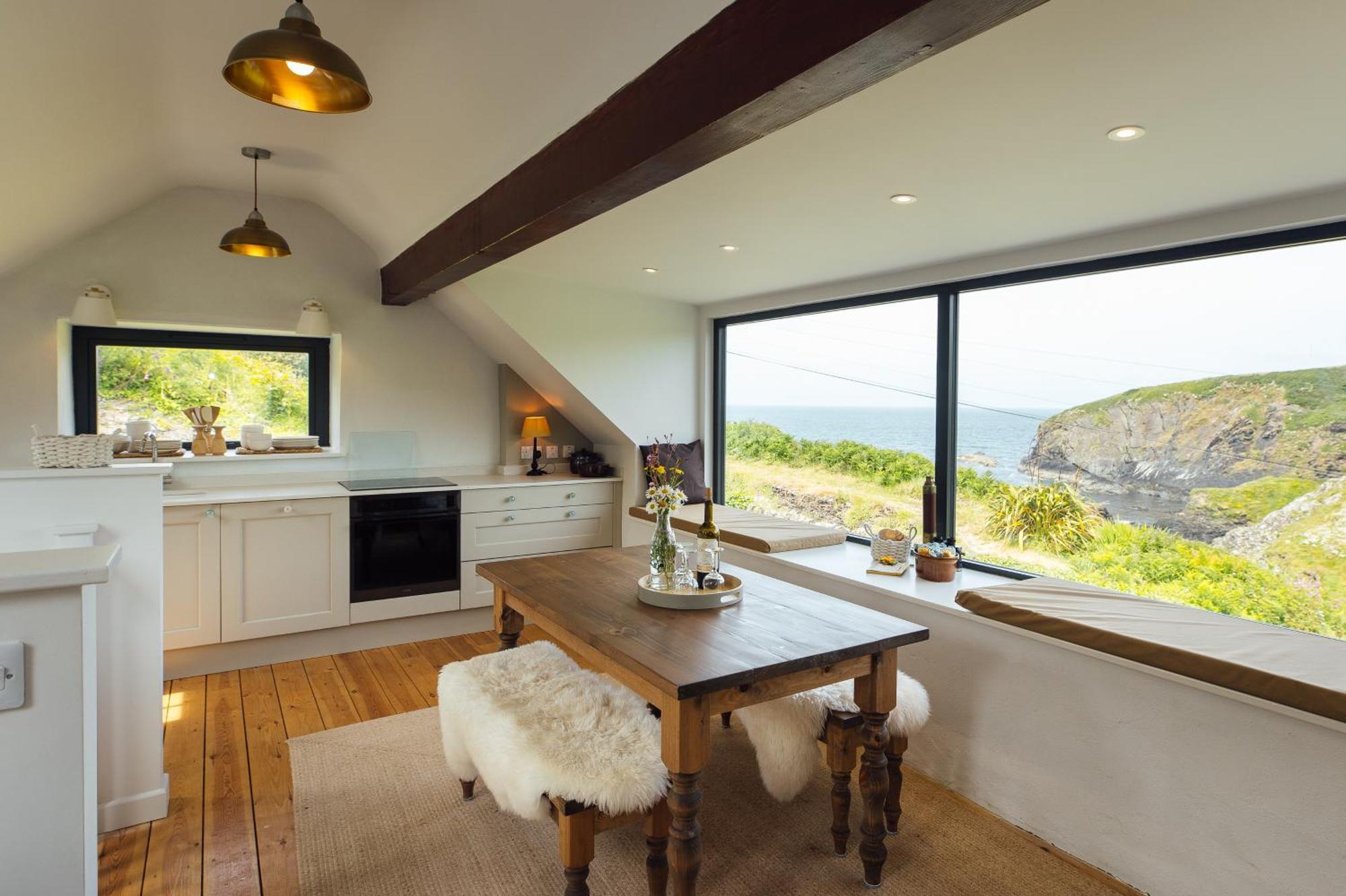 Cliff-Top Cottage On Coast Path W/Panoramic Views Trevine 외부 사진